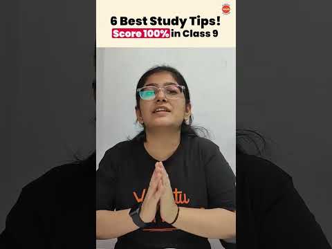 6 Best Study Tips! Score 100% in Class 9  #vedantu9and10 #class9 #vedantu9class