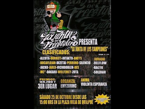 Des vs Racek / Batalla Exhibición / La Junta De Los Freestylers / Quilpué
