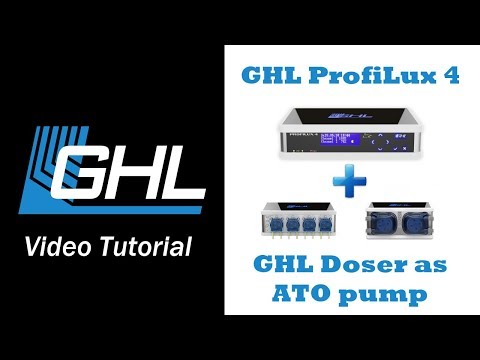 Using a GHL Doser as an ATO pump when connected to a ProfiLux