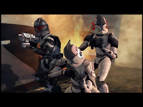 Stealth Clones Ambush Droid Garrison! - Men of War: Star Wars Mod Battle Simulator