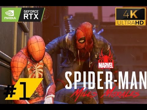 spider-man miles morales pc gameplay walkthrough part 1 full game [4k 60fps ultra] - no commentary