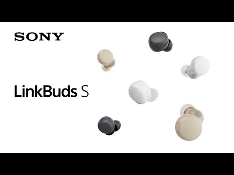 Sony LinkBuds S In-Ear Kopfhörer + Lade Case Schwarz