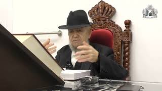 מה מיוחד בט"ו בשבט? | השידור השבועי ממרן זצוק"ל (מוסדות כיסא רחמים) - התמונה מוצגת ישירות מתוך אתר האינטרנט יוטיוב. זכויות היוצרים בתמונה שייכות ליוצרה. קישור קרדיט למקור התוכן נמצא בתוך דף הסרטון