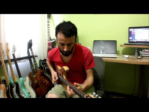 Briken Guitars Bahadır Peker Signature Model Demo - Okan Ersan That Night in Cyprus Cover