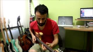 Briken Guitars Bahadır Peker Signature Model Demo - Okan Ersan That Night in Cyprus Cover