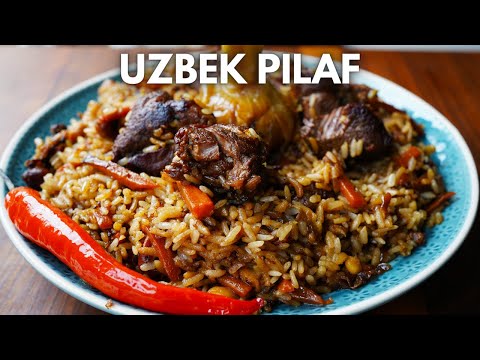 Uzbek Pilaf, Fragrant and Flavorful One Pot Rice with Lamb