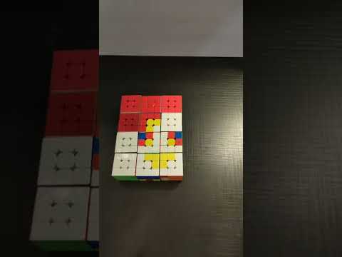 Making "Alex From Minecraft" on Rubik's Cubes