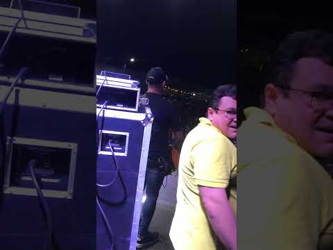 Passagem de som de Júnior Viana em Alegrete do Piauí 