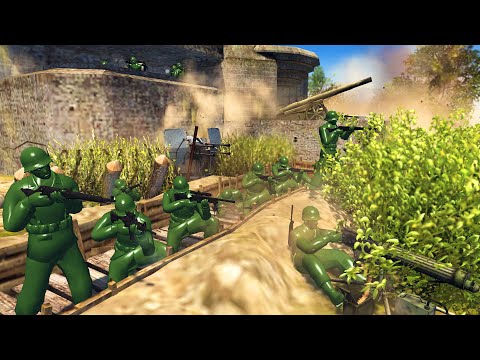 Can 100 Green Army Men Hold the MICRO FORT?!  - Army Men: Civil War S3E17