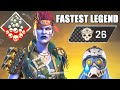 The NEW Fastest Legend (26 KILLS) in Apex Legends