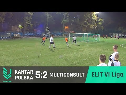 KANTAR Polska 5:2 Multiconsult - ELIT VI Liga [JESIEŃ 2018]