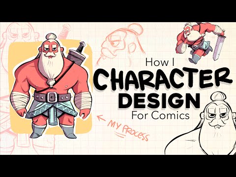 How I 'Design Characters' for my Comics? - The Process (PART 2)
