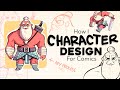 How I Design Characters For My Comics The Process PART 2