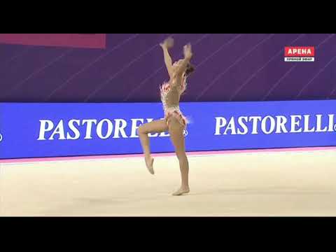 Dina AVERINA (EF) ribbon - World cup Pesaro 2019