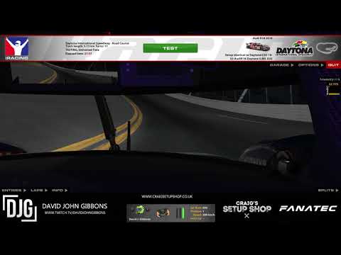 iRacing | Craig Setup Shop Audi R18 Daytona Hot Lap