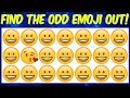 Can You Find the Odd Emoji Out in These Pictures puzzles? Emoji Puzzle Brain games | Odd one out