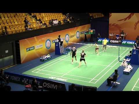 2011 Hong Kong Open (SS) - XD R32 - Fischer/Pedersen [DEN] vs Ng/Gao [CAN] - Full Match++