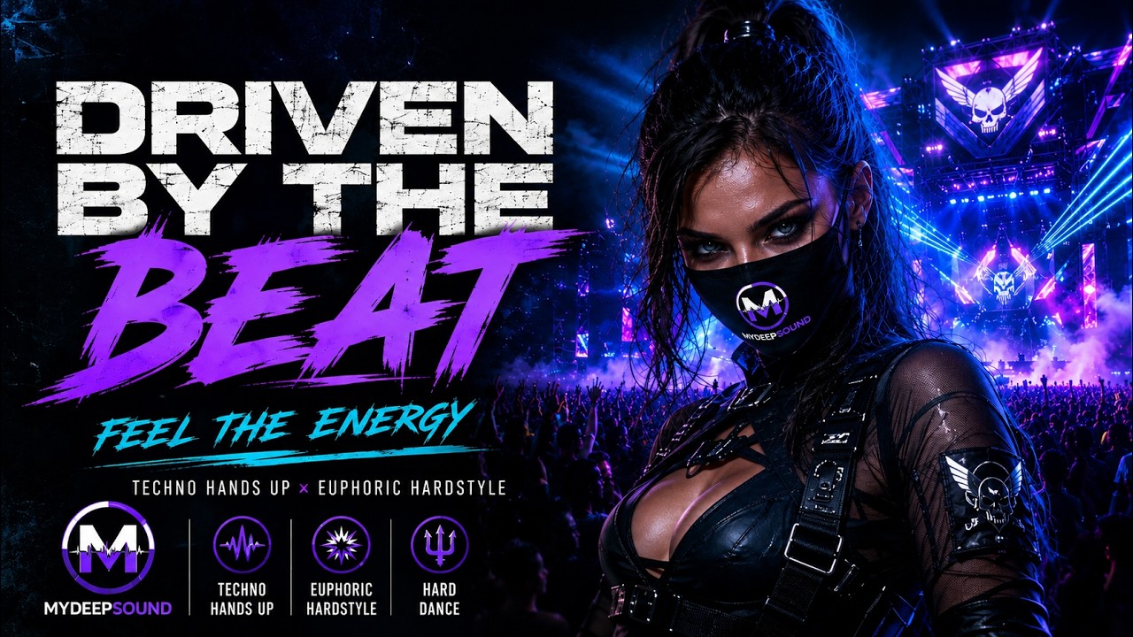 152 BPM High Energy Hands UP & Euphoric Hardstyle | DRIVEN BY THE BEAT