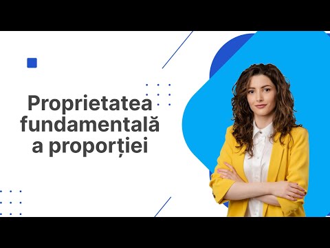 Proprietatea fundamentală a proporției