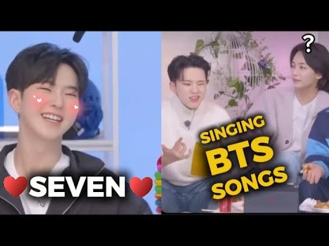Seventeen Hoshi like BTS so much !!