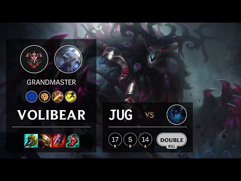 Volibear Jungle vs Nocturne - EUW Grandmaster Patch 11.13