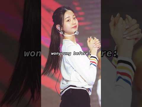 WONYOUNG before and after surgery: #ive #wonyoung #kpop