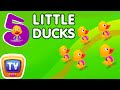 Five Little Ducks Nursery Rhyme With Lyrics ...