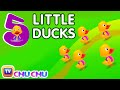 Five Little Ducks Nursery Rhyme With Lyrics ...