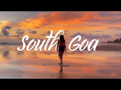 South Goa Vlog🌸- Aesthetic Sunsets, Cute Cafes & more💫 // Vrushali Vlogs