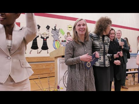 Massachusetts Milken Educators Welcome Title I Reading Interventionist Leigh Beson in Dighton