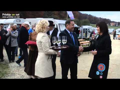 Otvoritev postajališča za avtodome v Biotermah Mala Nedelja