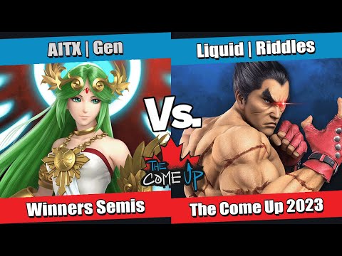The Come Up 2023 Winners Semis - AITX | Gen (Palutena) vs Liquid | Riddles (Kazuya) Ultimate Singles