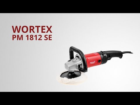 фото полировальная машина wortex (вортекс) lx pm 1812 se 1200 вт, 180 мм, 1000-3000 об/мин. регул. об., п 0