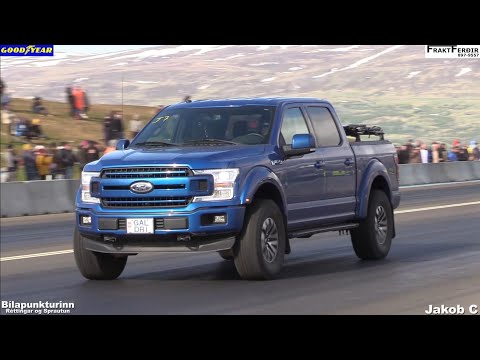 STREET RACING ICELAND 2021! 2.ROUND - JEEPS