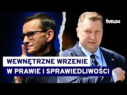Frakcja "maślarzy" kontra Morawiecki. Były premier na bocznym torze? @TVN24