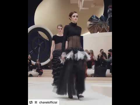 The finale of the CHANEL Spring-Summer 2022 !  #fashion #luxurybrand #fashionshow