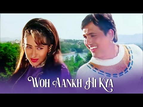 Woh Aankh Hi Kya Teri Surat Nahi Jisme | Sonu Nigam | Khuddar | Govinda, Karishma Kapoor | 90,s Song