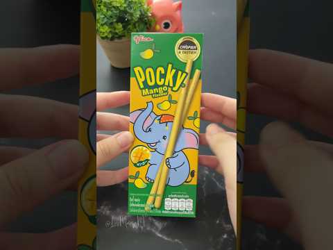 Unwrapping Glico Pocky 🥭+🇹🇭  ⛔️FAILED⛔️| ASMR