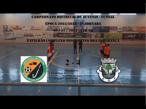 20221105 3J - ARB Boa Esperança vs AD Fundão Golos