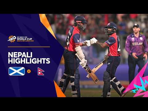 Scotland v Nepal | Nepali Highlights | Men's T20 World Cup 2026