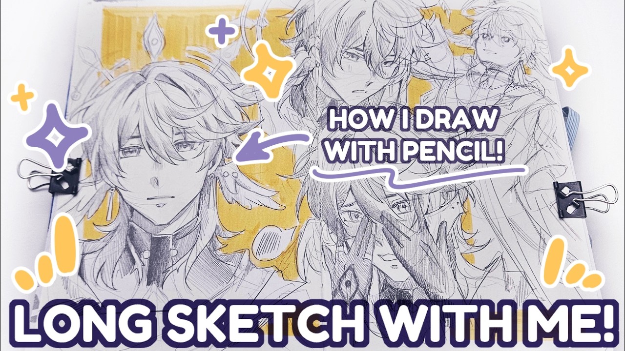 ANOTHER LONG Sketch With Me!
