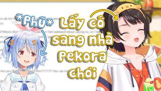 Nhát như thỏ - Subaru bị Pekora phũ không muốn off-collab [Hololive Vietsub]
