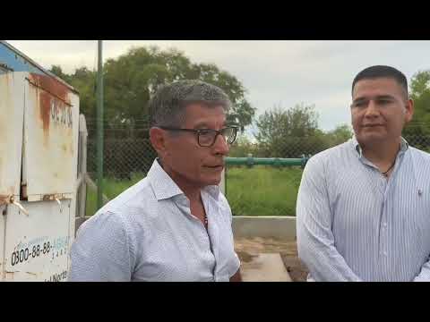 Comenzó el periodo de prueba de calidad y caudal del nuevo pozo de agua en Aguaray