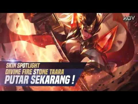 Divine Fire Stone Taara - Skin Spotlight Garena AOV (Arena Of Valor)