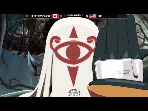 PepperySplash (Venom) vs Foo (Kum Haehyun) - Combo Breaker 2022 GGXRD Winners Quarters