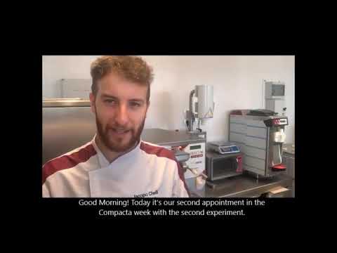 Compacta Week-Hazelnut gelato-Horizontal Batch Freezers with Pasteurizer