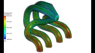 How to do Analysis of Hot Air Flow Through Exhaust Manifold | ANSYS Fluent Tutorial I Heat Transfer