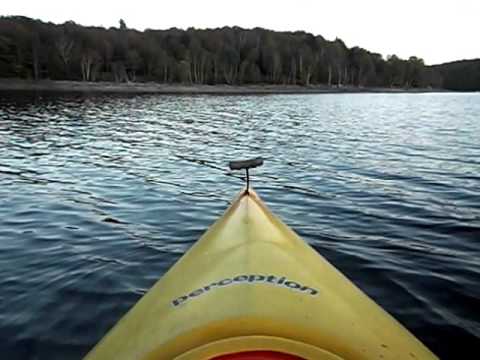 Kayaking at Harriman Reservoir,Wilmington.Vt-USA. Summer and Fall of 2012