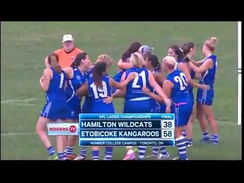 2015 AFL Ontario Women's Grand Final Etobicoke v Hamilton 4th Quarter