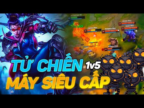 LOC VAYNE 1 VS. 5 SUPER MACHINE DEATH BATTLE